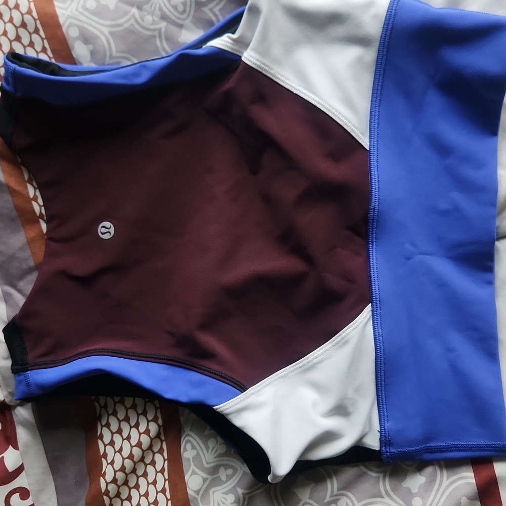 lululemon athletica Multicolor Crop Top